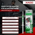 thumbnail image 4 of XADO EX120 Manual Transmission Fix - Treatment for Stick Shift Gearboxes, Transfer Cases & Differentials | Friction Modifier Additive - Repairs Sticking, Shudder and Slipping, 4 of 4