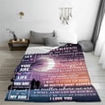 thumbnail image 6 of Girlfriend Blanket-I Love You Blanket to Girlfriend-Gifts for Girlfriend-Romantic Anniversary Birthday for Her Throw Blanket 60" x50, 6 of 6