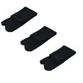 thumbnail image 3 of Ljudmp Tabi Socks for Men & Women, Unisex Cotton Split Toe Flip Flop Socks, Breathable Elastic Japanese Style Sandal Socks Black 3 Pairs, 3 of 6