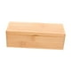 thumbnail image 3 of Caja de almacenamiento de gafas de de bambú Organizador de anteojos de moda de moda para regalo de la tienda, 3 of 8