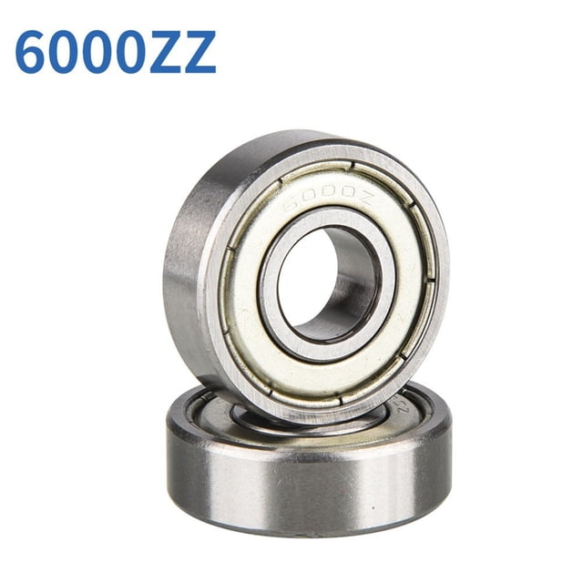 Lefu Roulements de Moyeu de Roue de Vélo 2 pcs 6000ZZ 6000-2RS 10x26x8mm pour 47cc 49cc
