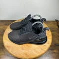 thumbnail image 3 of Ni - ke Ni - ke Air Max 270 Triple Black Shoes Sneakers Women's Size 7 AJ7372-001, 3 of 5