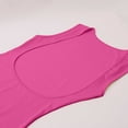 thumbnail image 6 of Women's Casual Dress Women’s Open Back Tunic Dress Crew Neck Sleeveless Stretchy Slim Fit Party Club Tank Dresses Pink S, 6 of 8
