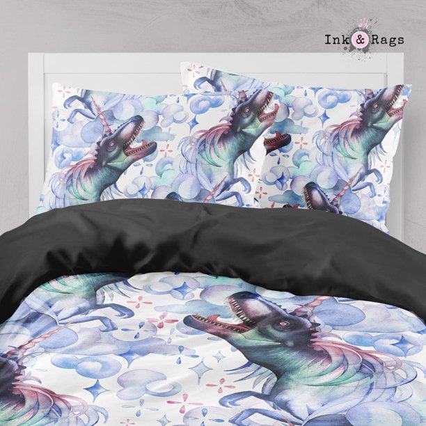 Colección de ropa de cama infantil T-Rex Dinocornio Dinosaurio Grande