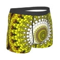 thumbnail image 3 of Kll Yellow Mandala Men'S Cotton Boxer Briefs Underwear-Small, 3 of 9