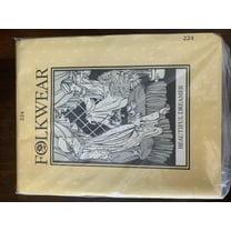 Vintage 1983 Folkwear 224 Beautiful Dreamer Sewing Ethnic Pattern Misses Size 6-20
