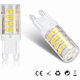 thumbnail image 3 of G9 LED bulbs, Warm white 3000K 5W G9 LED bulb equivalent to 40W halogen bulbs 420 lumens; not dimmable, 10-pack [Energy class A+], 3 of 5