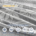 thumbnail image 4 of VK·LIVING Cooling Blanket for Hot Sleepers 90"x 90" Breathable Summer Blankets Q-Max>0.5 Arc-Chill Cooling Thin Blankets for Night Sweats, Lightweight Double Sides Cooling Blankets, 4 of 8