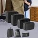 thumbnail image 5 of Bolsas de viaje para embalaje de 7 Uds., bolsas prácticas para ropa interior, cubos de viaje, organizadores de embalaje para escapadas familiares, , Negro, 5 of 9