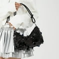 thumbnail image 3 of Hauts d'Été pour Femmes à Paillettes Sac d'Épaule de Soirée Robe d'Été Décontractée, 3 of 6
