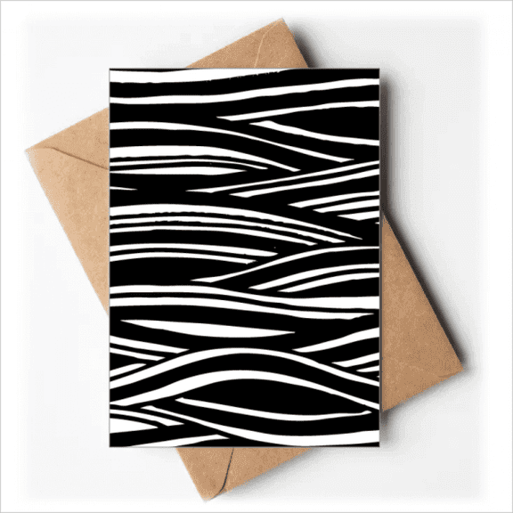Woodcut Painting Wave Texture Greeting Cards You are Invited Invitations