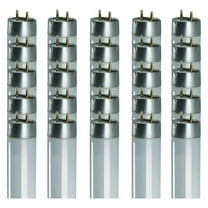 17W 24 Inch T8 Fluorescent Light Bulb | 3000K Warm White Medium Bi-Pin Base | 1400 Lumens 86 CRI 36000 Life Hours | /Programmed Start | 25 Pack
