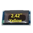 thumbnail image 1 of Methold Módulo OLED SSD1309 Módulos de pantalla con autoiluminación Pantalla portátil de sobremesa Ajuste práctico Pantallas LED pequeñas Electrónica Amarillo 7 pines, 1 of 6