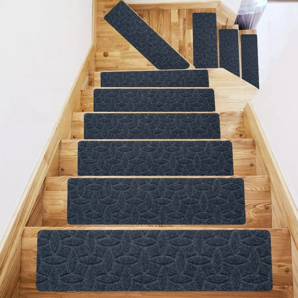 Xihbxyly Liquidación de Ropa de Mujer Alfombra para Escalones de Escalera, Antideslizante, para Interiores, Autoadhesiva, para Interiores y Exteriores