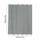 thumbnail image 3 of Double Sided Solid Colour Polka Dots Wafer Shower Curtain Water Proof Bathroom Bathroom Hole Shower Curtains, 3 of 6