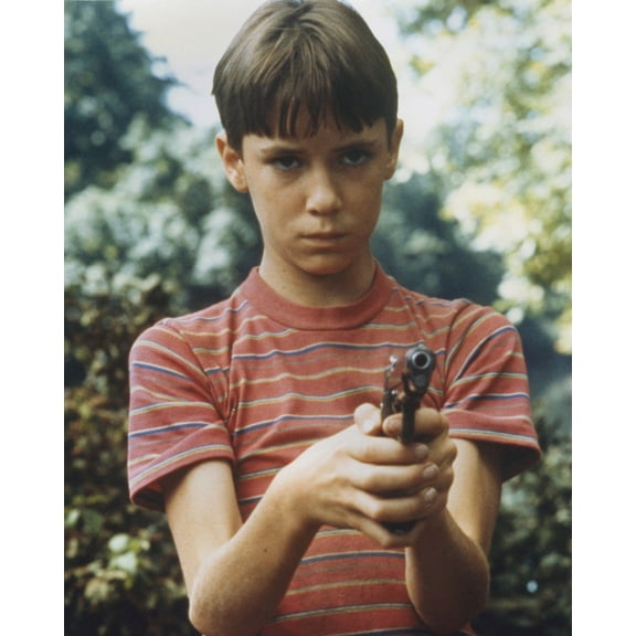 Wil Wheaton In Stand By Me Holding Gun 24X36 Classic Hollywood Poster