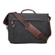thumbnail image 4 of Bolso de hombro para hombre, maletín de negocios para ir al trabajo o para el Día del Padre. Negro, 4 of 9