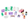 thumbnail image 6 of Kid Connection Doll House Playset with Light Projector & Sound, 28 Pieces, Toddler Toys, 6 of 9
