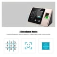 thumbnail image 3 of Fingerprint Time Attendance Machine with HD Display Screen Time Clock Support Face Fingerprint Password ,Easy Operate, 3 of 6