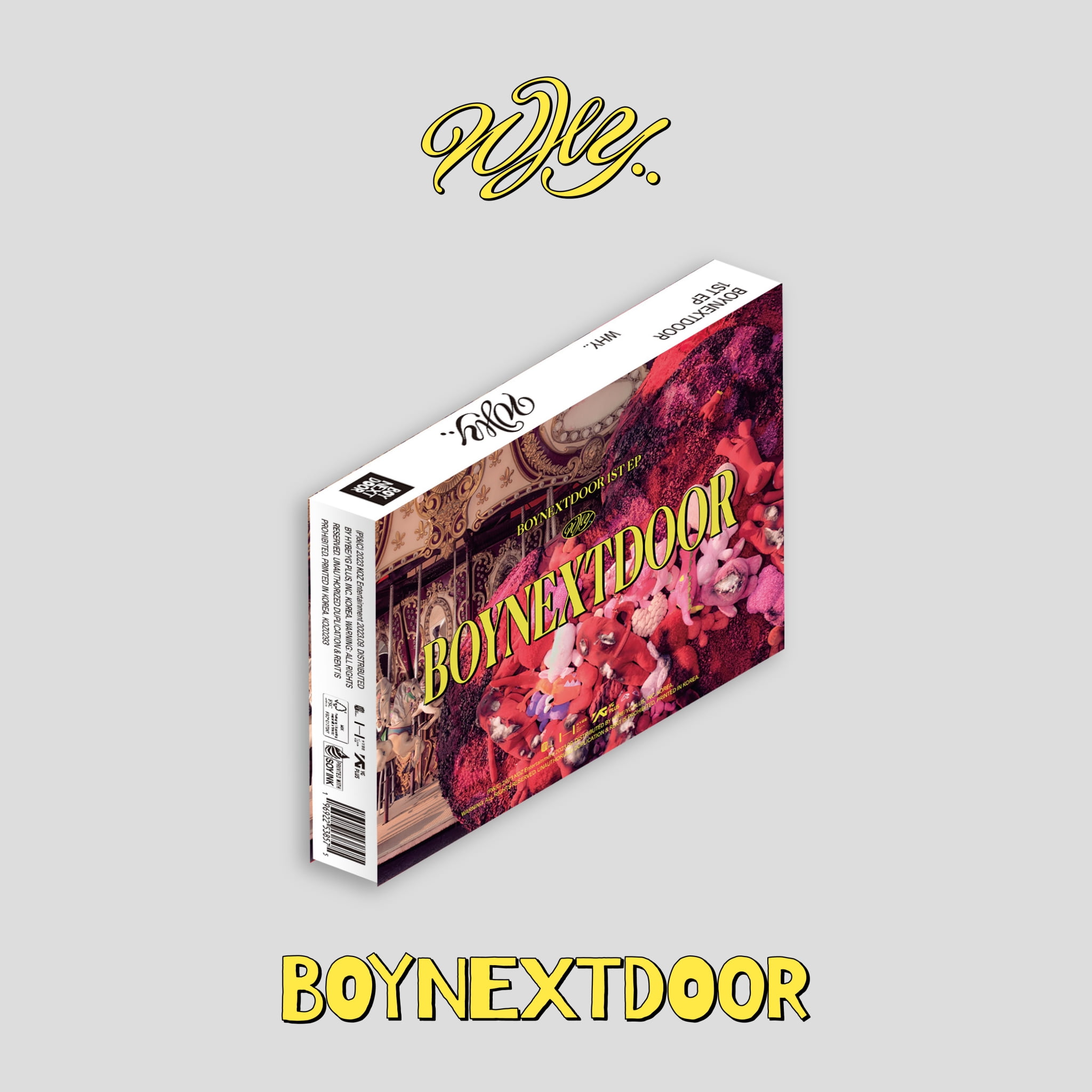 BOYNEXTDOOR WHY LETTER VER. 6形態 未開封 セット 3674073d-f53c-4015-8946-