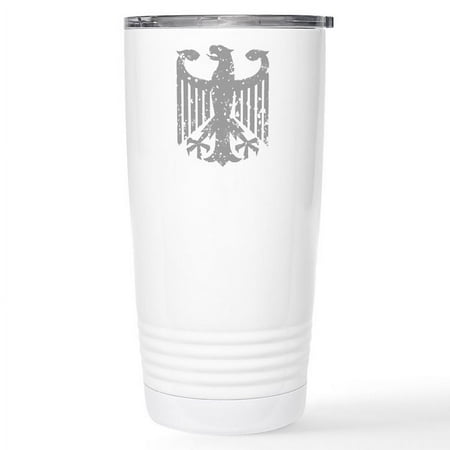 

CafePress - German Eagle Stainless Steel Travel Mug - Insulated Stainless Steel Travel Tumbler 20 oz.