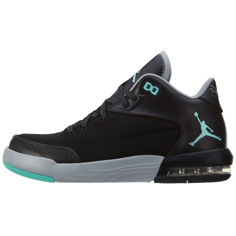 black and turquoise jordans