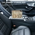 thumbnail image 2 of Car Storage Box Center Console Organizer Console Organizer Box With Cup Holder, 2 of 8
