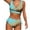 Green, variant on Mefallenssiah Women'S Swimsuits Women'S Sexy Split Bikini Two-Piece Print Beach Swimsuit Swimwear Beachwear Bathing Suits
