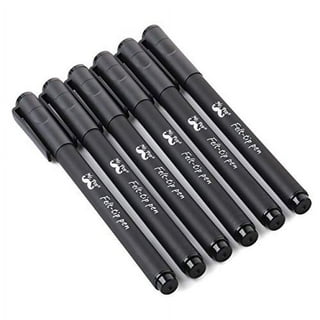 Sharpie Pen. Felt Pens Fine Point Black Ink 4 Pack (1742661