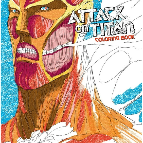 Pre-Owned Attack on Titan Coloring Book (Paperback) 163236414X 9781632364142