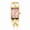 Gold Case & Pink Dial, variant on Golden Bangle Watch with Black Dial – Elegant Rectangular Stainless Steel Cuff Watch for Women