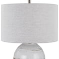 thumbnail image 5 of Uttermost Poul Ceramic and Fabric Crackled Table Lamp in Brown and Gray, 5 of 7