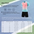 thumbnail image 7 of Sinleey Mens Soccer Jersey Training Uniform Teamwear Mesh Sport Shirts Tops with Drawstring Shorts Sky Blue XL, 7 of 7