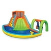 Banzai Inflatable Summit Splash Adventure Splash Kiddie Pool Slide Water Park