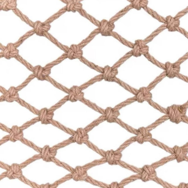 Luzkey Safe Hemp Rope Net, Garden Playground Protection Net, Climbing Net for Children, Safe Climbing Net for Children, Safe Rope Net for Children Rope Thick 8mm