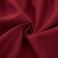 thumbnail image 3 of RUseeN Wrap Around Ruffled Bed Skirt with Adjustable Elastic Belt - 15 Inch Drop Easy to Put On, Wrinkle Free Bedskirt Dust Ruffles, Bed Frame Cover for Queen Size Beds, Burgundy, 3 of 7