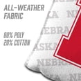 thumbnail image 4 of NCAA Nebraska Cornhuskers Cornhole Bags - 4PK - White, 4 of 4