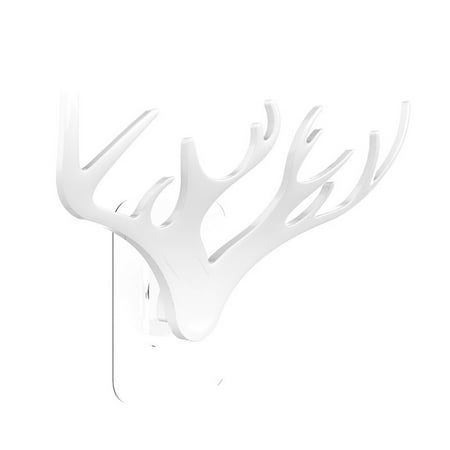 

Home Decor Clearance - Wall Hanger Hook Deer Antlers Design Kitchen Bathroom Household Door A H(U)