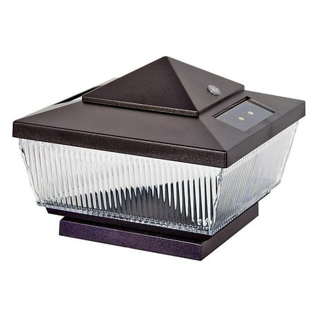 SOLAR POST CAP BROWN 4 LUMEN