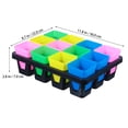 thumbnail image 2 of MLINS Durable Plastic Sprouter Tray for Gardening with 12 Grids Nursery Tray, 2 of 8