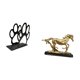 thumbnail image 5 of Servilletero de hierro multiusos, porta billetes, linda escultura de de perro, figura, obra de arte coleccionable, adorno, estatua de caballo,, 5 of 8