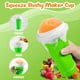 thumbnail image 3 of Tgosomt Slushy Cup, TIK TOK Frozen Magic Slushie Maker Cup Squeeze, Cool Fun Stuff Things Gadgets y grandes calcetines y regalos de elefante blanco (verde), 3 of 5
