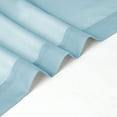 thumbnail image 7 of OVZME Sheer Window Curtains 72 inch Length 2 Panels, Rod Pocket Voile Drapes for Living Room Elegant Airy Transparents Draperies Curtains for Nursery/Patio/Bedroom/Guest Room, 42"Wx 72"L Sky Blue, 7 of 7