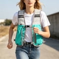 thumbnail image 5 of Uobin Lightweight Outdoor Running Vest Backpack With Hydration Bottle Pocket Minimalist Biking Hiking Pack Hands Free Storage for Jogging Gym, 5 of 9
