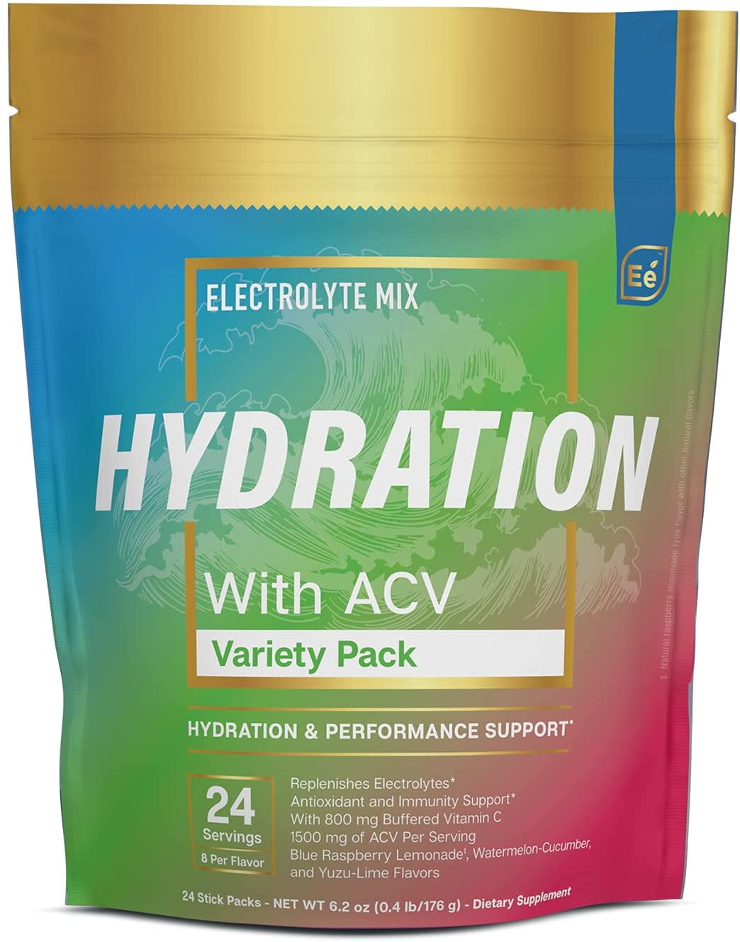 Essential elements Hydration Variety Pack Electrolyte Supplement with