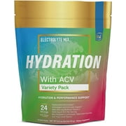 Essential elements Hydration Variety Pack, ACV & Vitamin C, 100mg, 24 count