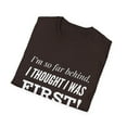 thumbnail image 4 of Funny I'm So Far Behind Graphic Novelty Apparel and More, 4 of 4