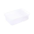 thumbnail image 2 of QAZbgd Refrigerator Food Storage Containers with Removable Tray | Clear Produce Keepers for Vegetables & Fruit | Microwave & Freezer Safe | 1-Pack, 2 of 7