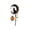 Black, variant on JWZZYD Halloween Decorations, 5Pcs Ghost Pumpkin Solar Stake Lights, Waterproof Outdoor Halloween Yard Sign Lamp, Warm Glow Walkway Ornament for Lawn Patio Fall Party Decor