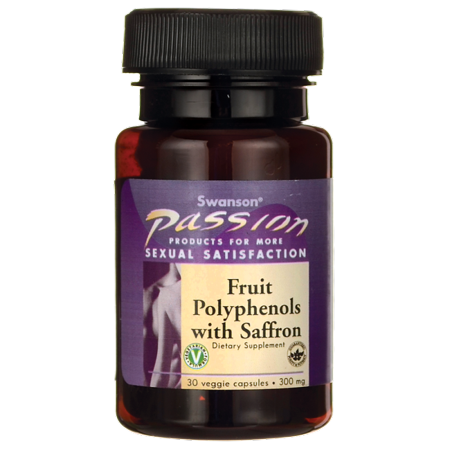 Swanson Fruit Polyphenols with Saffron 300 mg 30 Veg